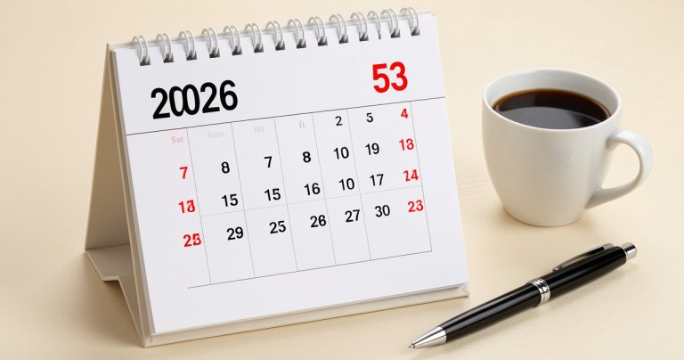 2026 compte 53 semaines : tout comprendre sur le nombre de semaines dans une année